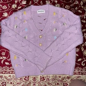 Heart loom knit wear
